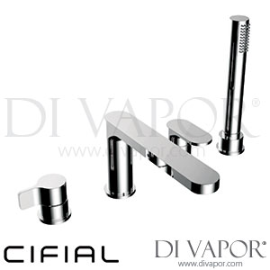 Cifial 32480T2.U TH251 4 Hole Deck Bath Mixer Spare Parts